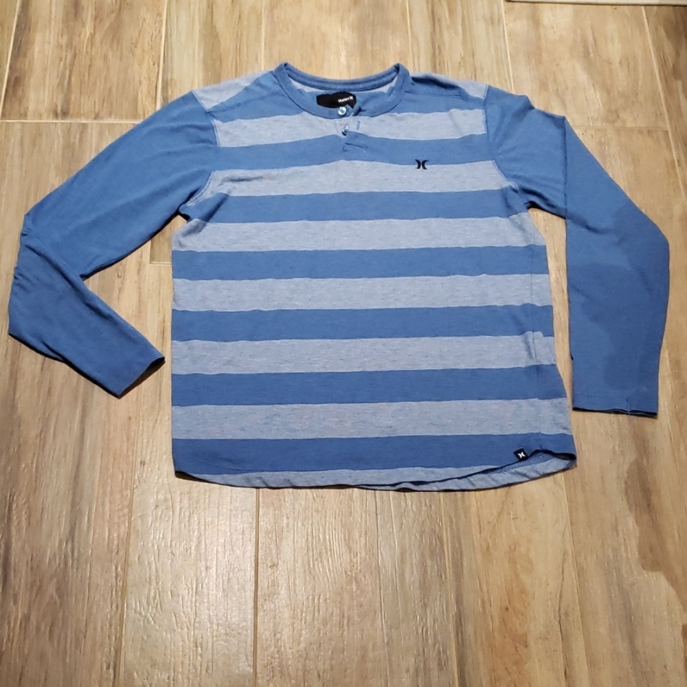 Hurley Striped Tee Shirt long Sleeve